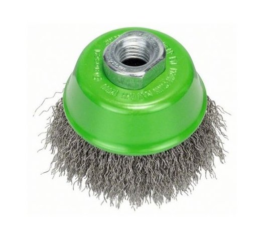 Escova De Aço Para Esmerilhadeira Arame Ondulado Inoxidavel 75Mm - Bosch  2608622102
