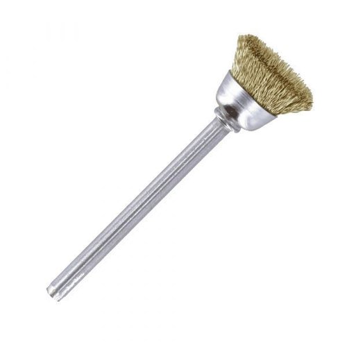 Escova De Latao Dremel 536 12,7Mm (1/2) Para Limpeza Sem Risco Em Ouro, Bronze, Cobre E Latao - 2 Unidades 26150536Ab