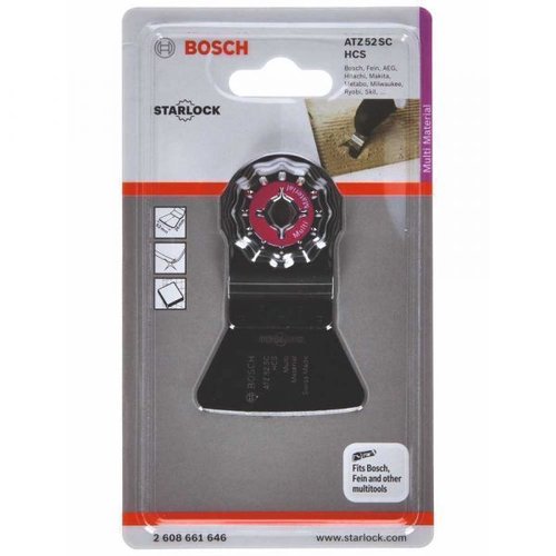 Espátula  Para Multicortadora Hcs Atz 52 Sc Rigida 52 X 26 Mm - Bosch 2608661646