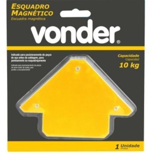 Esquadro Magnético Para Soldador 10 Kg - Vonder 3599010000
