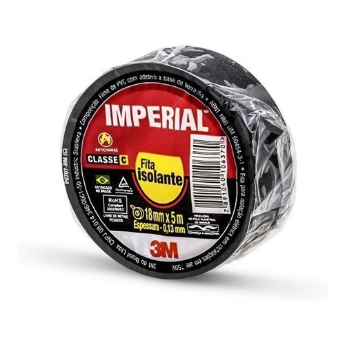 Fita Isolante Imperial Slim 18Mm X 5M - 3M Hb004237556