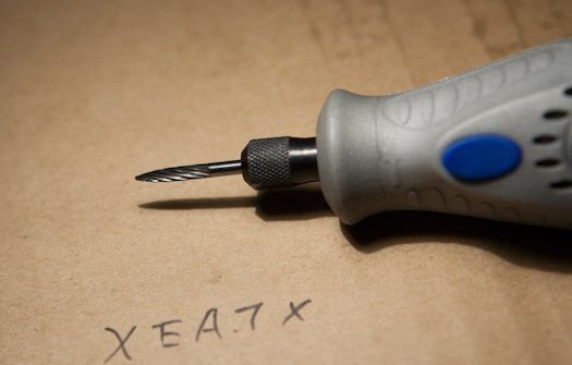 Fresa Escareador Dremel 9910 3,2Mm (1/8) Para Esculpir E Perfilar 2615009910