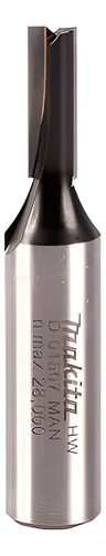 Fresa Paralela Dupla 1/4 Pol. Haste 1/2 Pol. Makita D01507