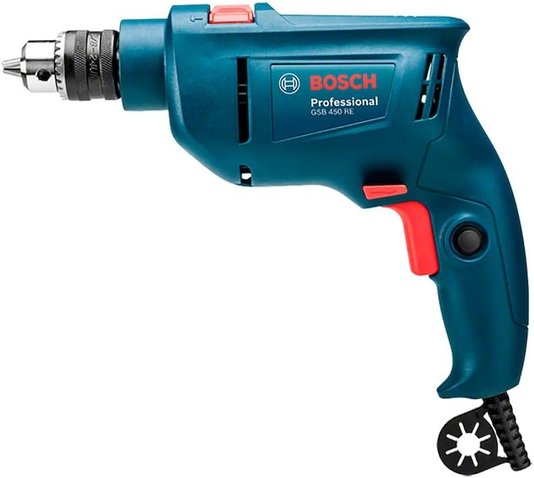 Furadeira De Impacto 3/8 Gsb 450 Re 450W 127V Bosch 06011B50D0