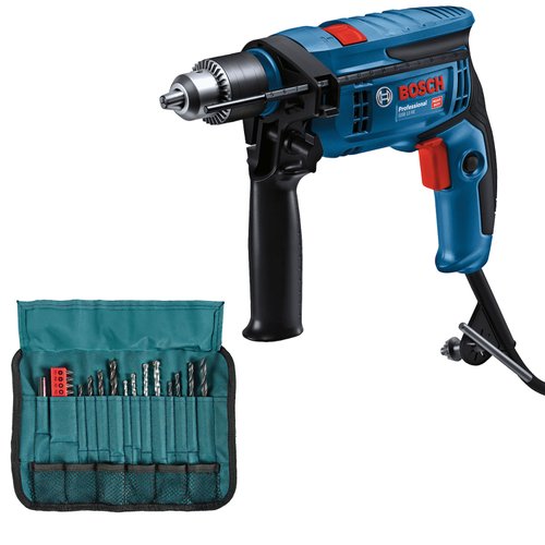 Furadeira de Impacto 127v 1/2" 750W com 23 Acessórios GSB 13 RE BOSCH