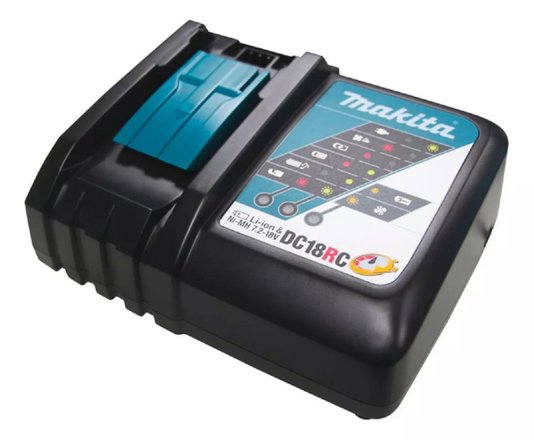 Furadeira Parafusadeira De Impacto 1/2" A Bateria 18V Brushless Com Maleta - Dhp485Rf1J 110V/220V