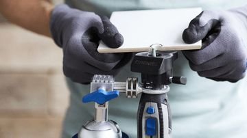 Acoplamento De Micro Retifica Dremel A576 - Guia Para Lixar E Desbastar Com 2 Acessorios 2615A576Aa