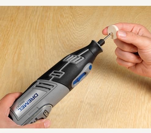 Mandril Haste Adaptadora Dremel 401 1/8 De Polir Para Feltros 2615000401