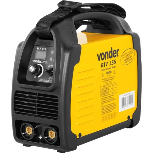 Máquina Inversora de Solda Vonder RIV 156 150A TIG e Eletrodo, 127V/220V Automático