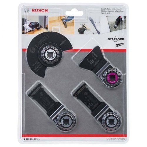 Jogo De Acessórios Para Multicortadora 4 Peças- Bosch 2608661696