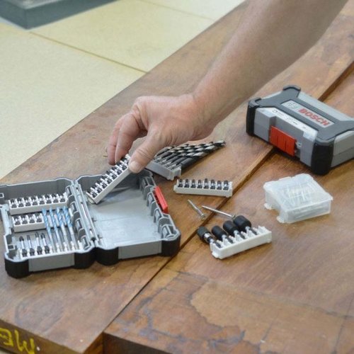 Jogo De Bits Impact Control Para Parafusar 50Mm Com 8 Unidades - Bosch   2608522328