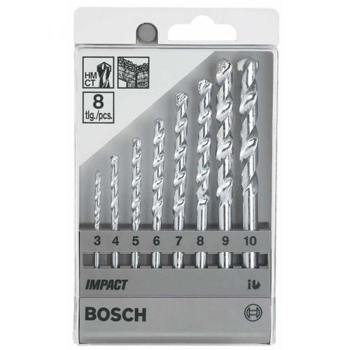 Broca Cyl-1 Jogo Com 8 Unidades- Bosch 2608590091