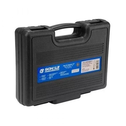 Jogo De Soquete Estriado 8 À 32Mm 1/2Pol C/ 22 Pçs Schulz 92700390