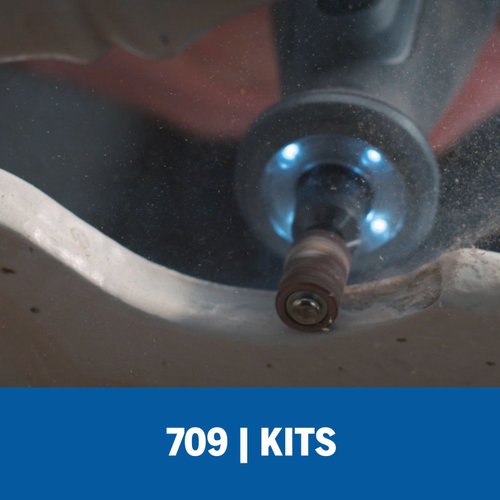 Kit Acessórios Micro Retífica 110 Peças 709 Dremel