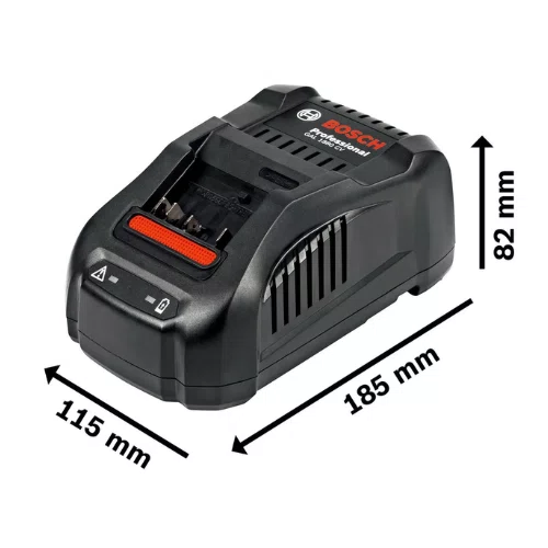 Kit 2 Baterias 18V 4Ah E Carregador Gal 1880 Cv Carregamento Super Rapido 110V Bosch 0615A001Cv