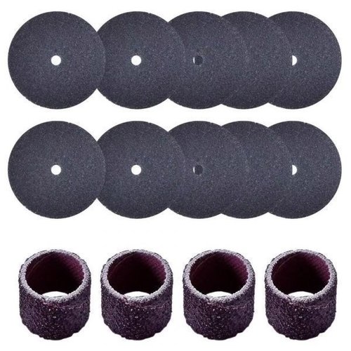 Kit De 20 Acessórios Dremel 733 Para Micro Retífica Para Madeira Esculpir, Lixar E Furar 26150733Ab