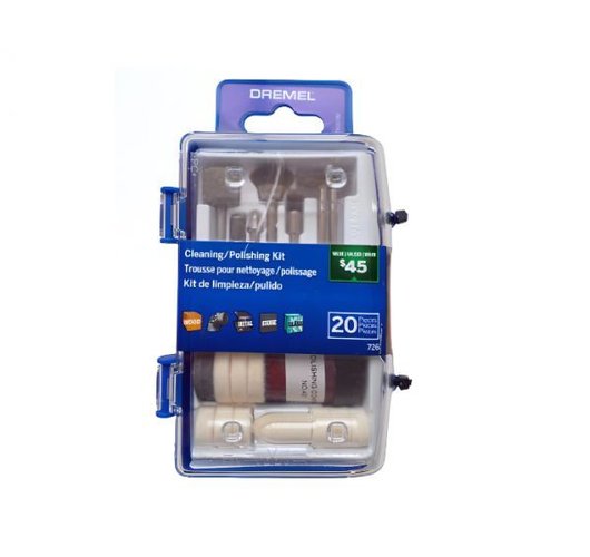 Kit 20 Acessórios Micro Retífica Limpar E Polir Dremel 26150726Aa