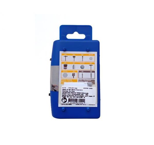 Kit 20 Acessórios Micro Retífica Limpar E Polir Dremel 26150726Aa