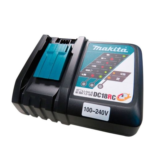 Kit 2 Baterias 18V 3.0Ah + 1 Carregador Biv + Maleta Makita