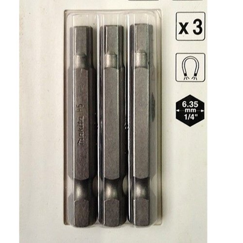 Kit 3 Bits Allen Longo 5Mm X 50Mm Makita B25460