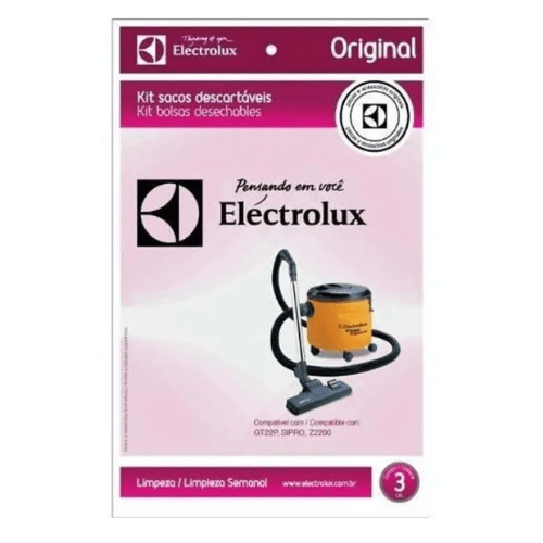 Kit 3 Sacos Descartaveis Aspirador De Po GT2200 70035077