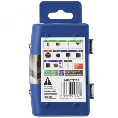 Kit De Lixar E Afiar Para Micro Retífica 31 Peças Dremel 26150727Ab