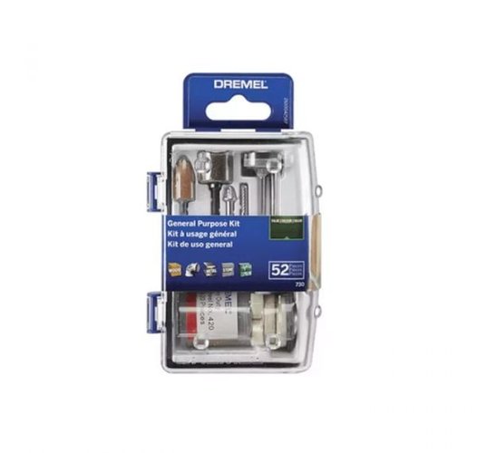 Kit 52 Acessórios De Uso Geral Para Micro Retífica Dremel 26150730Aa