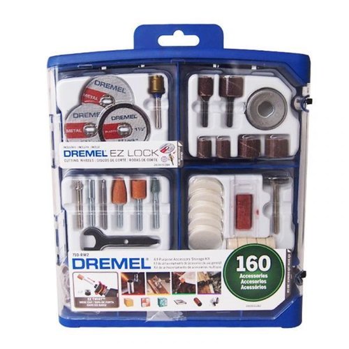 Kit de Acessórios para Micro Retífica com 160 Peças 26150710AK DREMEL