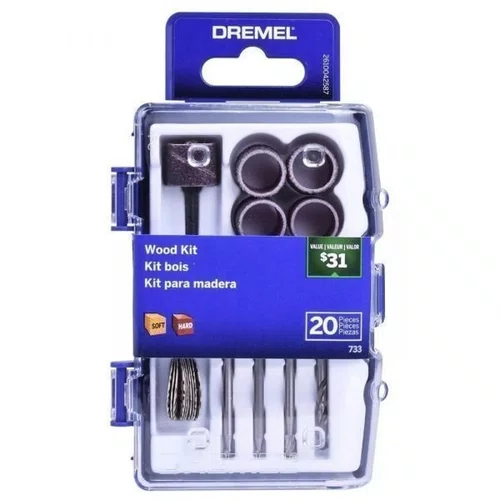 Combo Micro retífica 127v Dremel 4000 + Madril de Aperto 4486 + Kit de Discos e Acessórios