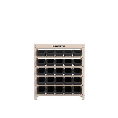 Kit Estante Gaveteiro Organizador 25/3 Presto 93003