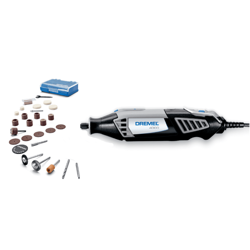 Kit Micro Retifica Dremel 4000 Com 26 Acessórios 175W 220V Bosch F0134000Nv