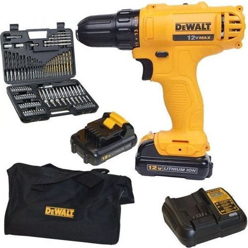 Kit Parafusadeira Furadeira 3/8 12V+ 109 Peças - Dewalt Dcd700C2Abr