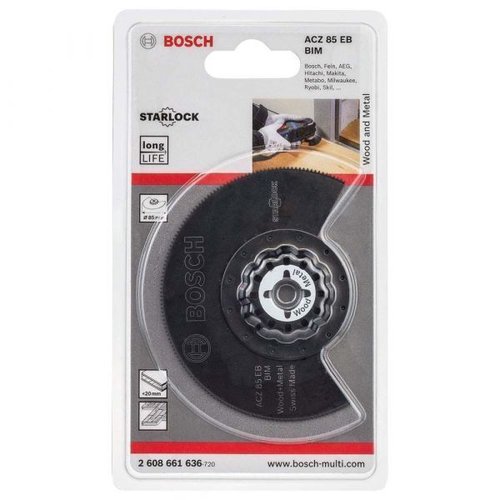 Lâmina De Serra Para Multicortadora 85 Mm - Bosch 2608661636