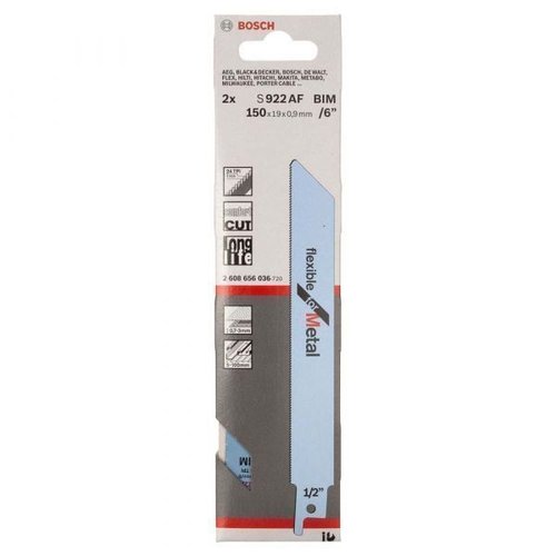 Lâmina De Serra Sabre S922Af Com 2 Unidades- Bosch 2608656036