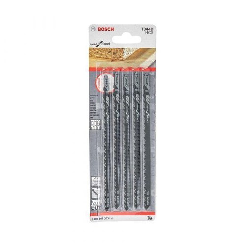 Lâminas De Serra Tico Tico T344D Com 5 Unidades - Bosch  2608667303
