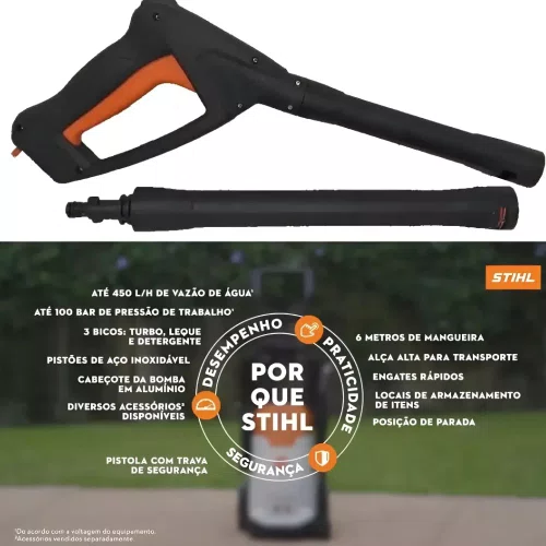 Lavadora De Alta Pressão Re 90.0 127V Stihl