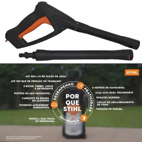 Lavadora De Alta Pressão Stihl Re 90 220V
