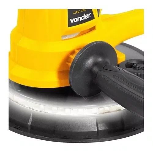 Lixadeira Profissional De Parede Vonder Ferramentas Lpv 750 Amarela 50Hz/60Hz 750W 220V