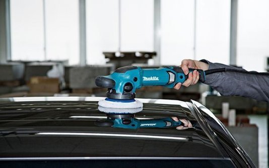 Lixadeira E Politriz Rotorbital 900W 110V Makita Po6000C1