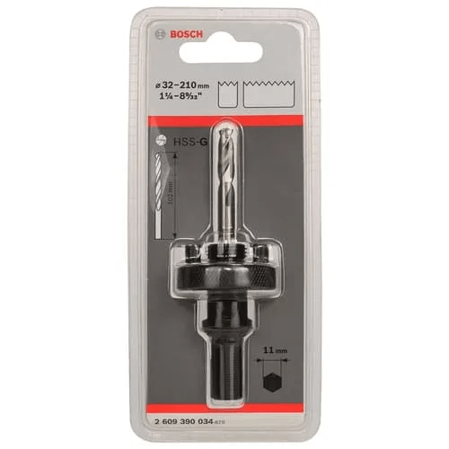 Mandril Para Serra Copo Com Encaixe Hexagonal Sw11 32 - 210Mm Bosch 2609390034