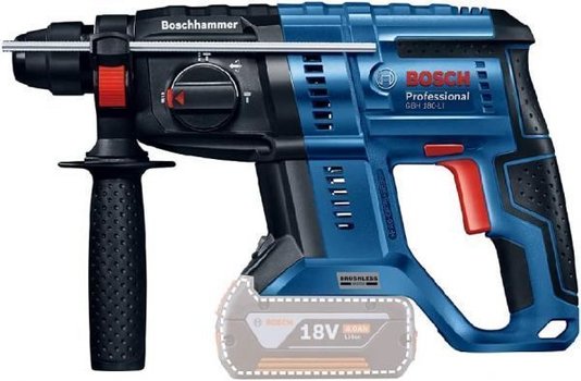 Martelete Perfurador À Bateria 18V Gbh 180-Li S/ Bateria S/ Carregador Bosch 06119111E1