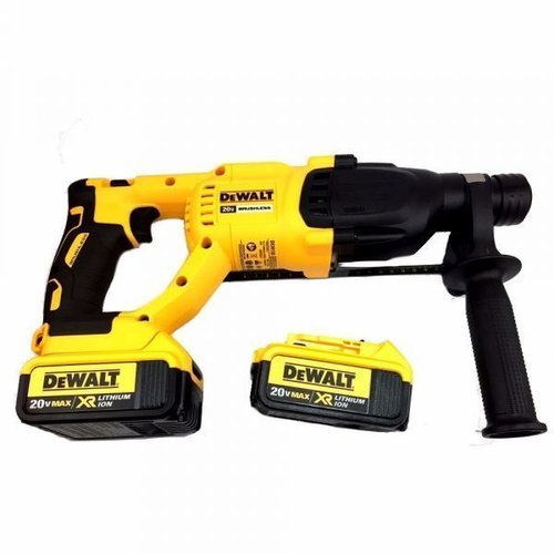 Martelete Perfurador/Rompedor Dewalt Dch133M2Br Sds Plus 1" (26Mm) Bivolt A Bateria 20V 4,0Ah Max* Li-Ion Dch133M2Br