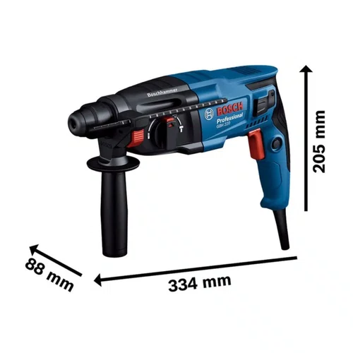 Martelo Rompedor GBH 220 720W 127v com Maleta Bosch 06112A60D0