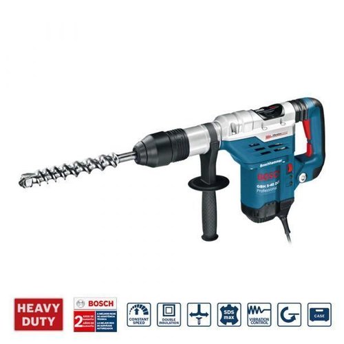 Martelo Perfurador Rompedor Sds Max Gbh 5-40 Dce 1150W Com Maleta - Bosch 6112640