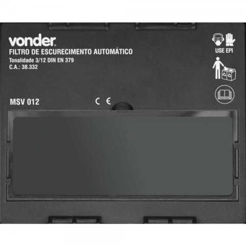 Máscara Para Solda Auto Escurecimento Msv 012 Vonder 7076012000
