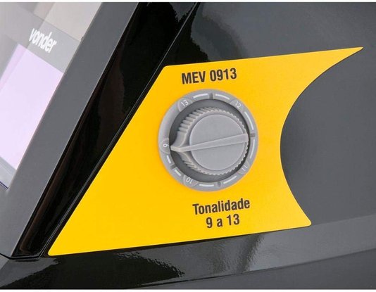 Máscara Para Solda Msv 913 Com Escurecimento Automático Tonalidade 9 A 13 Vonder 7076913000