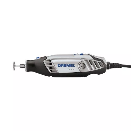 Micro Retífica 3000 127V + Kit c/ 31 Acessórios + Kit Lixa + Mandril Dremel