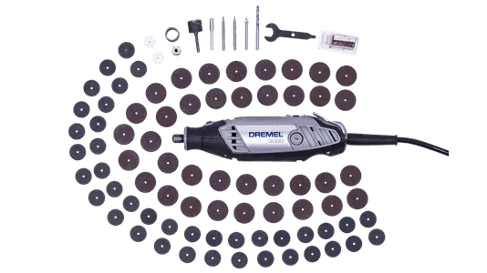 Micro Retífica 3000 220V F0133000GB com 82 Acessórios - Dremel