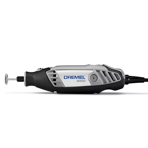 Micro Retifica 3000 220v + Kit de 16 Acessórios Mk734 + 20 Discos Dc420 Dremel