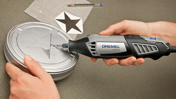 Micro Retifica Dremel Serie 4000 3 Acoplamentos + 36 Acessórios 127V Bosch